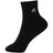 Women's Capri Ankle Socks - Black