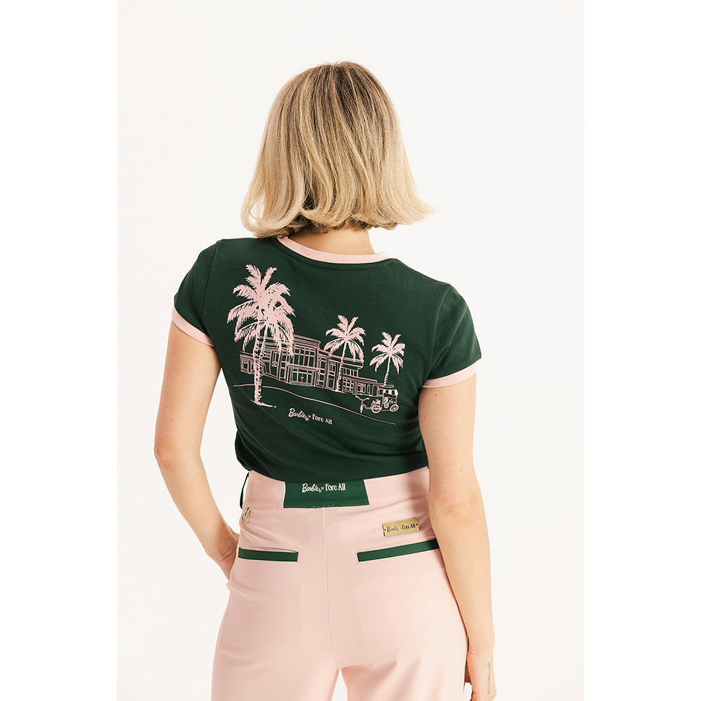 Fore All x Barbie™ Women's Club House Tee