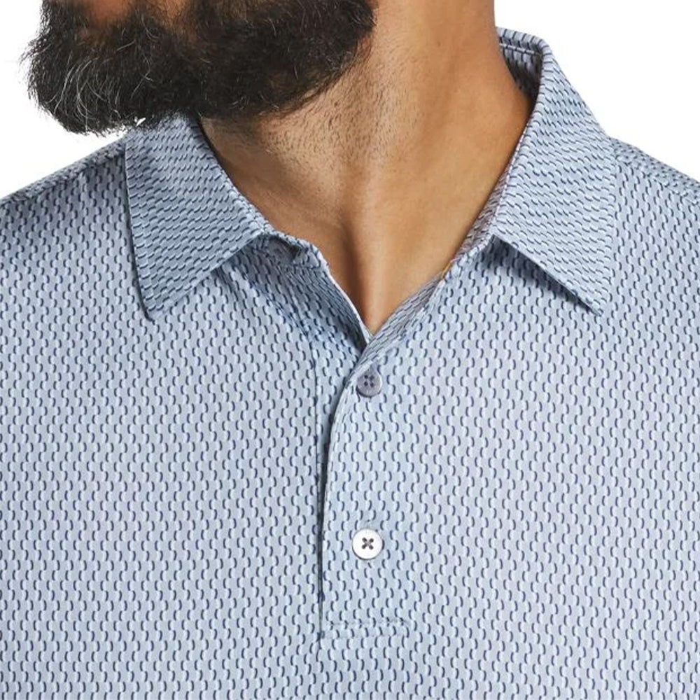 TOUR LOGO Wiggle Print Polo
