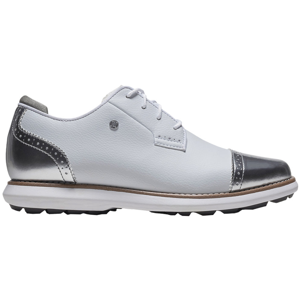 Women's Traditional Cap Toe Spikeless Golf Shoes
