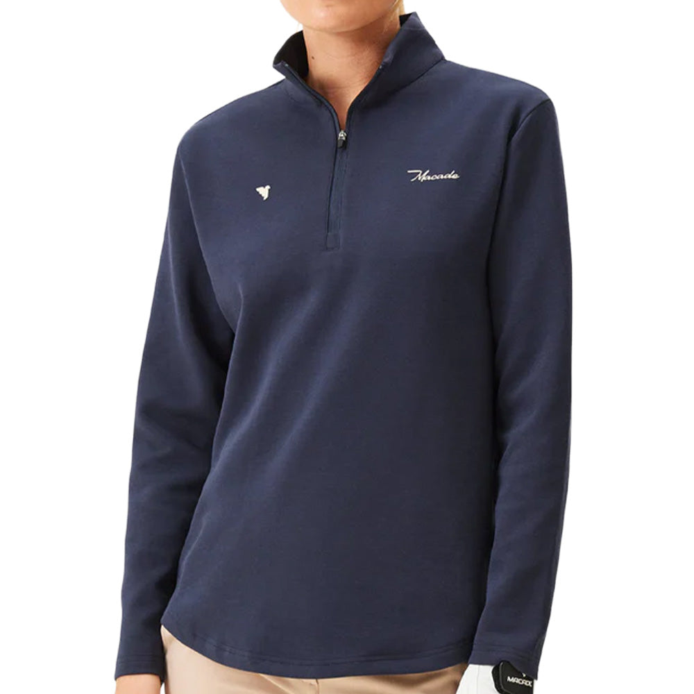 Women's Zoe Ivory Flex 1/4 Zip Sweater