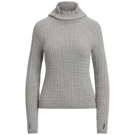 Women's Cable-Knit Snood Pullover