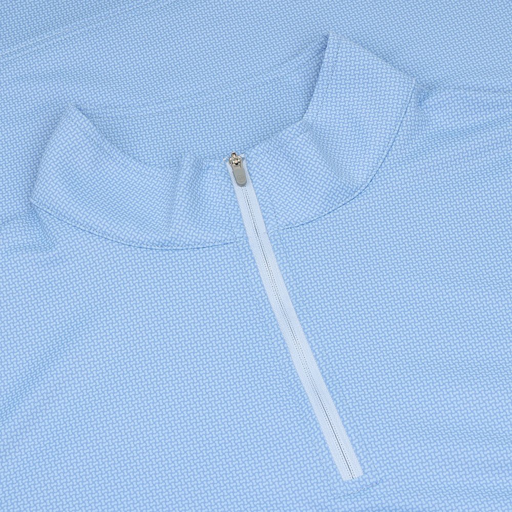 Perth Basketweave Performance 1/4 Zip Pullover