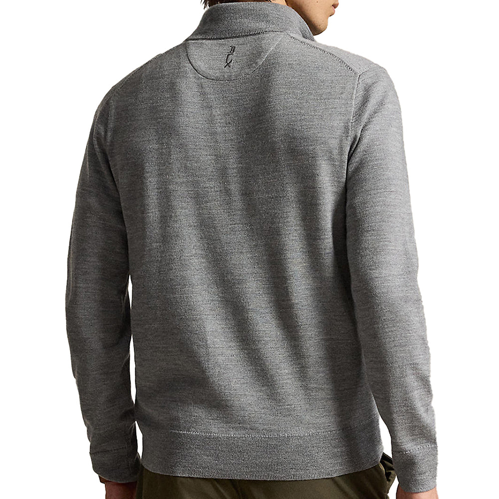 Wool 1/4 Zip Sweater