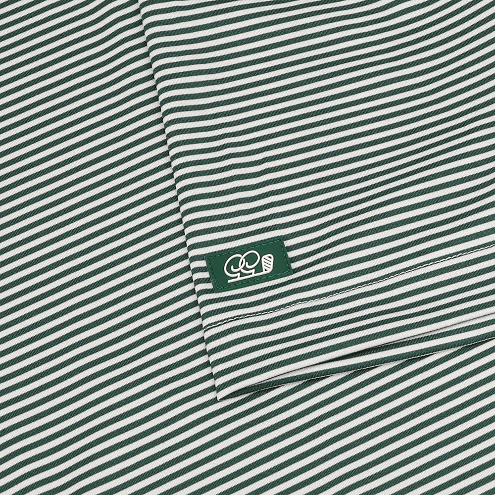 Born To Golf Stripe Polo