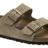 Arizona Soft Footbed Suede Leather Shoes - Fairway Styles