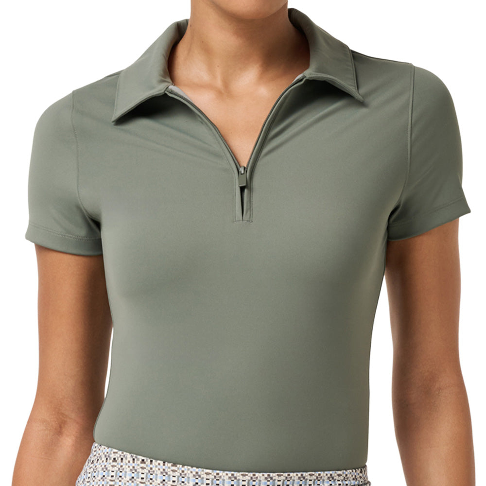 Women's Moveknit Private Lesson 1/4 Zip Polo
