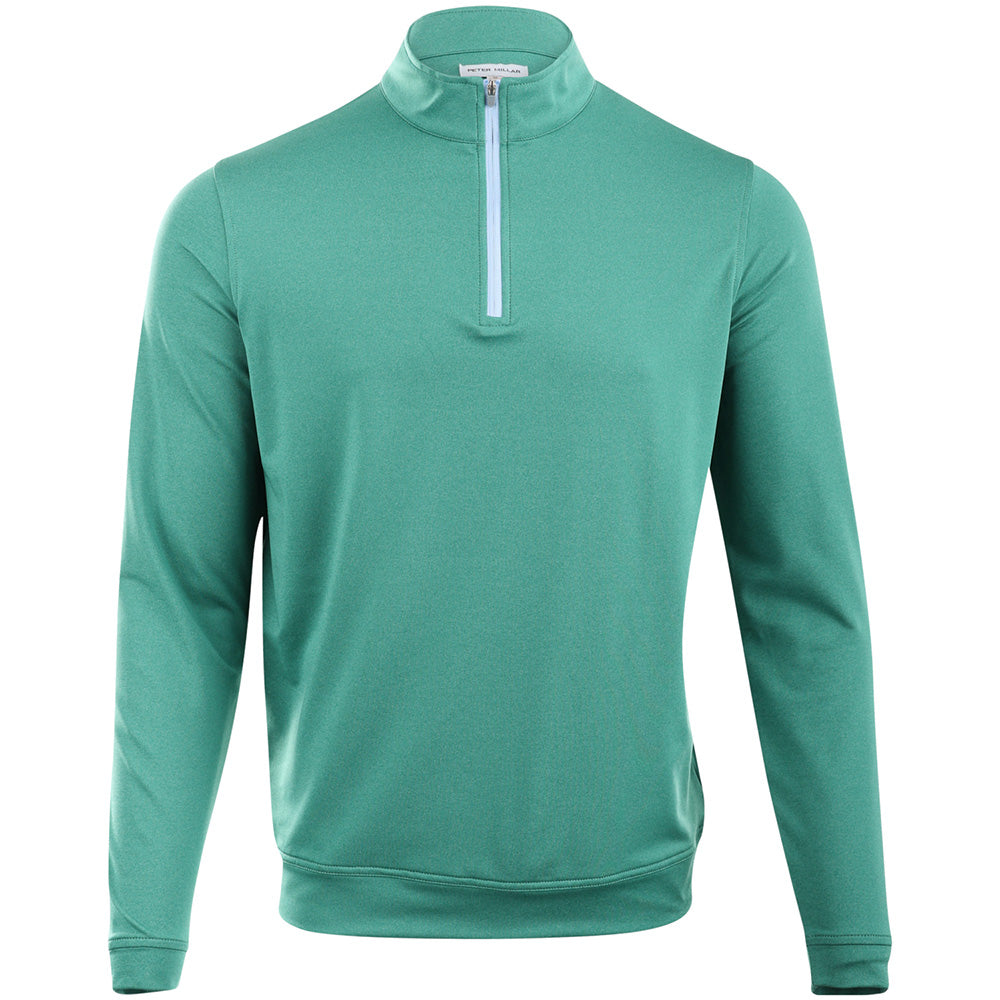 Perth Melange Performance 1/4 Zip Pullover