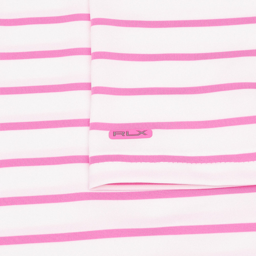 Lightweight Airflow Center Stripe Polo