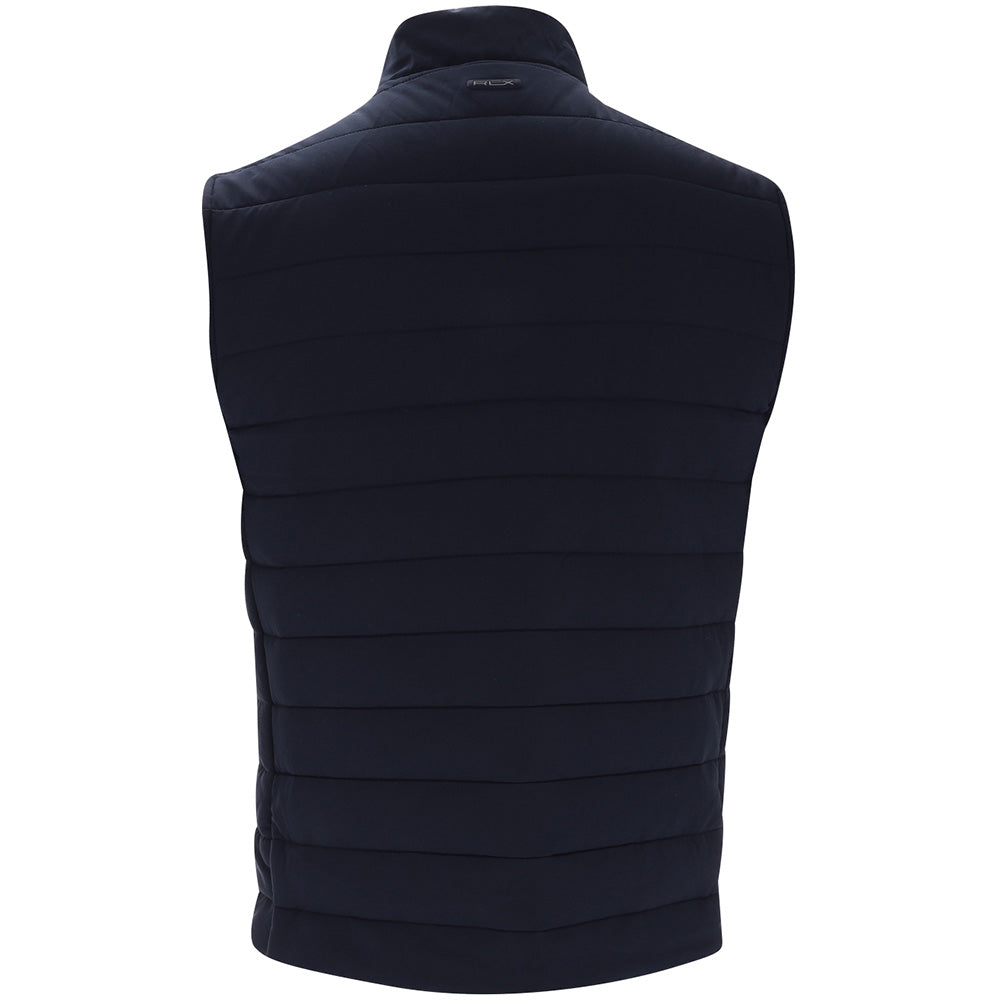 Quilted Mock Neck Vest