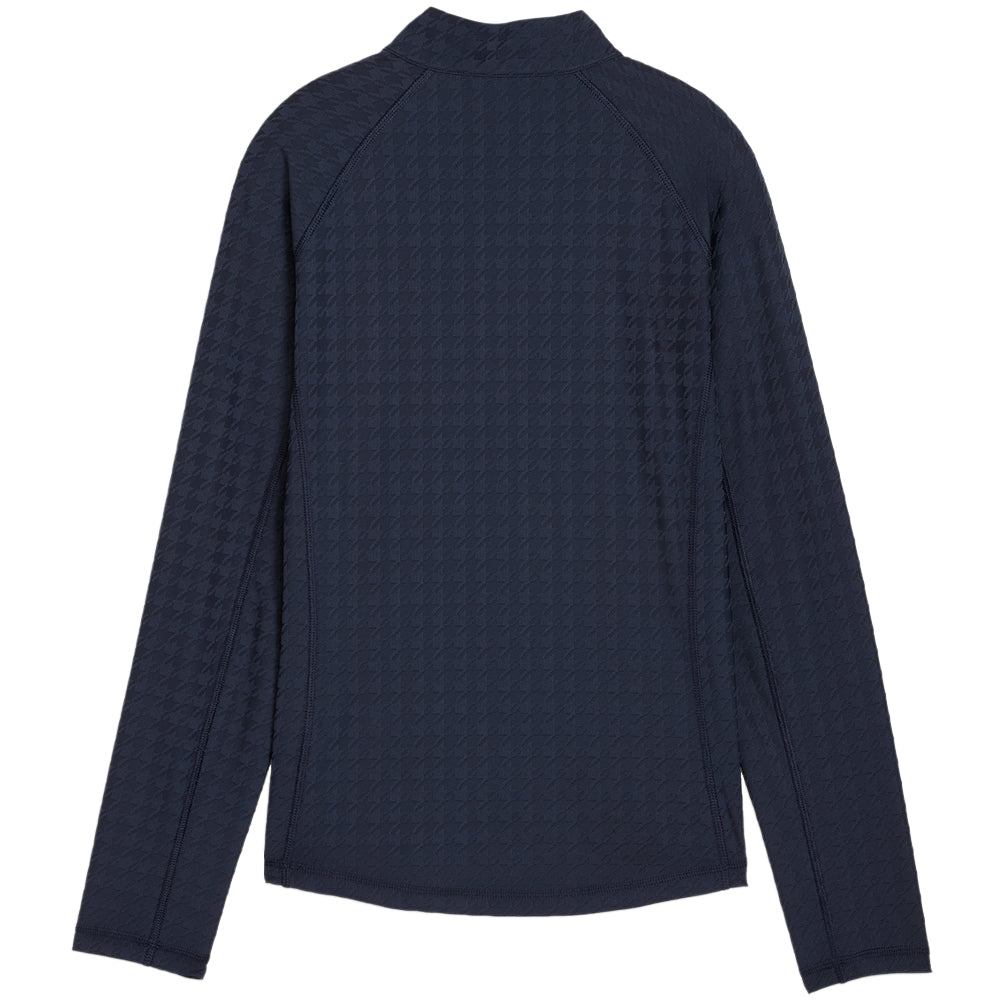 Women's Houndstooth 1/4 Zip Pullover
