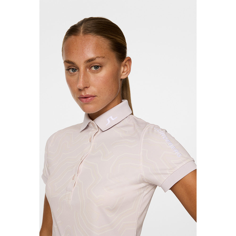 Women's Tour Tech Print Polo