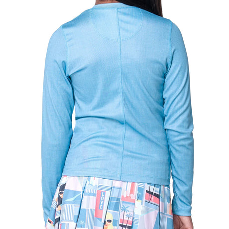 Girls' Linen Play Long Sleeve Henley Shirt