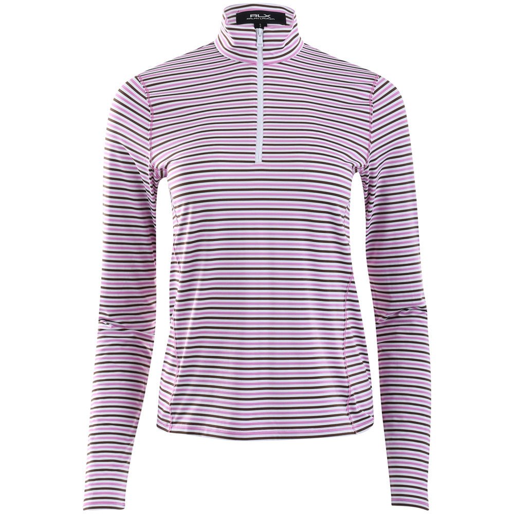 Women's Striped Performance 1/4 Zip Pullover