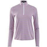 Women's Striped Performance 1/4 Zip Pullover