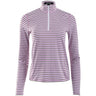 Women's Striped Performance 1/4 Zip Pullover