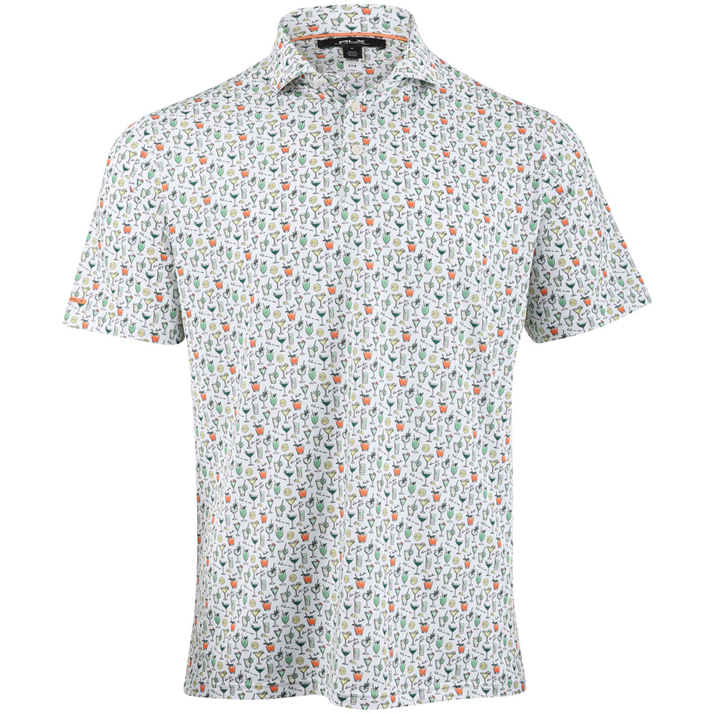 Classic Fit Performance Floral Print Polo