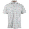 Classic Fit Performance Floral Print Polo
