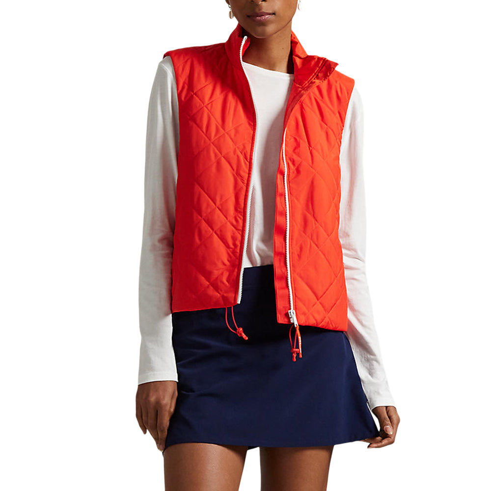 Women's Hybrid Quilted-Panel Vest