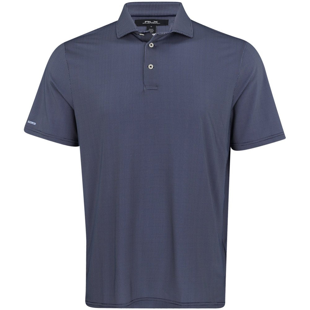 Lightweight Airflow Print Polo