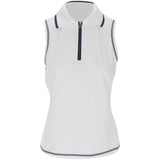 Women's Cammie Performance Sleeveless 1/4 Zip Polo - Fairway Styles