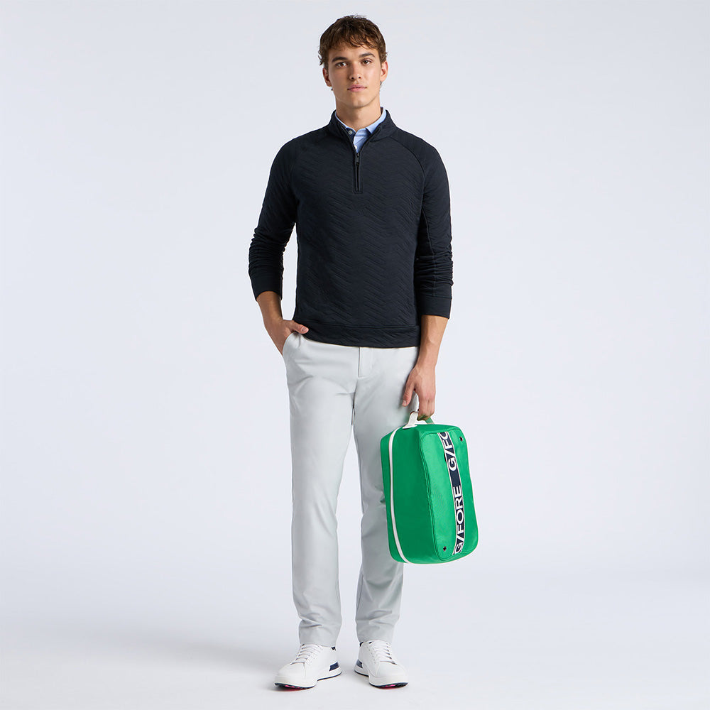 Dunes Cotton Quilted 1/4 Zip Pullover