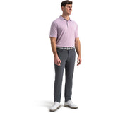 Heather Feeder Stripe Polo
