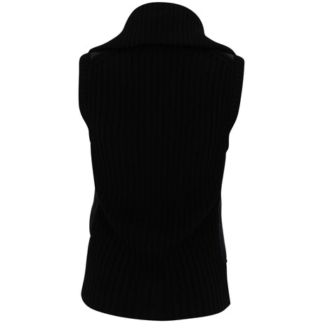 Women's Hybrid Quilted - Panel Wool Vest - Fairway Styles