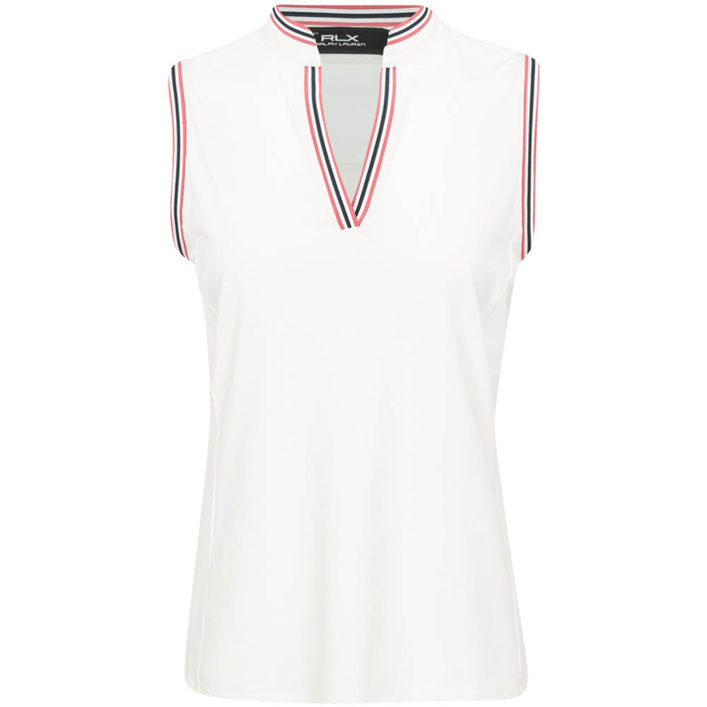 Women's Tailored Fit Pique Sleeveless Shirt