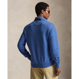 Quilted Double Knit 1/2 Zip Pullover