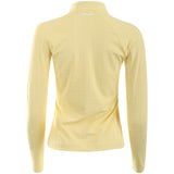 Women's Cable Long Sleeve 1/4 Zip Polo