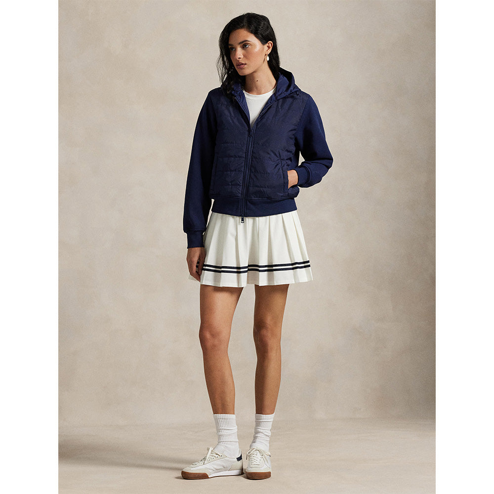 Women's Hybrid Fleece-Quilted Sweatshirt