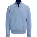 Quilted Double Knit 1/4 Zip Pullover