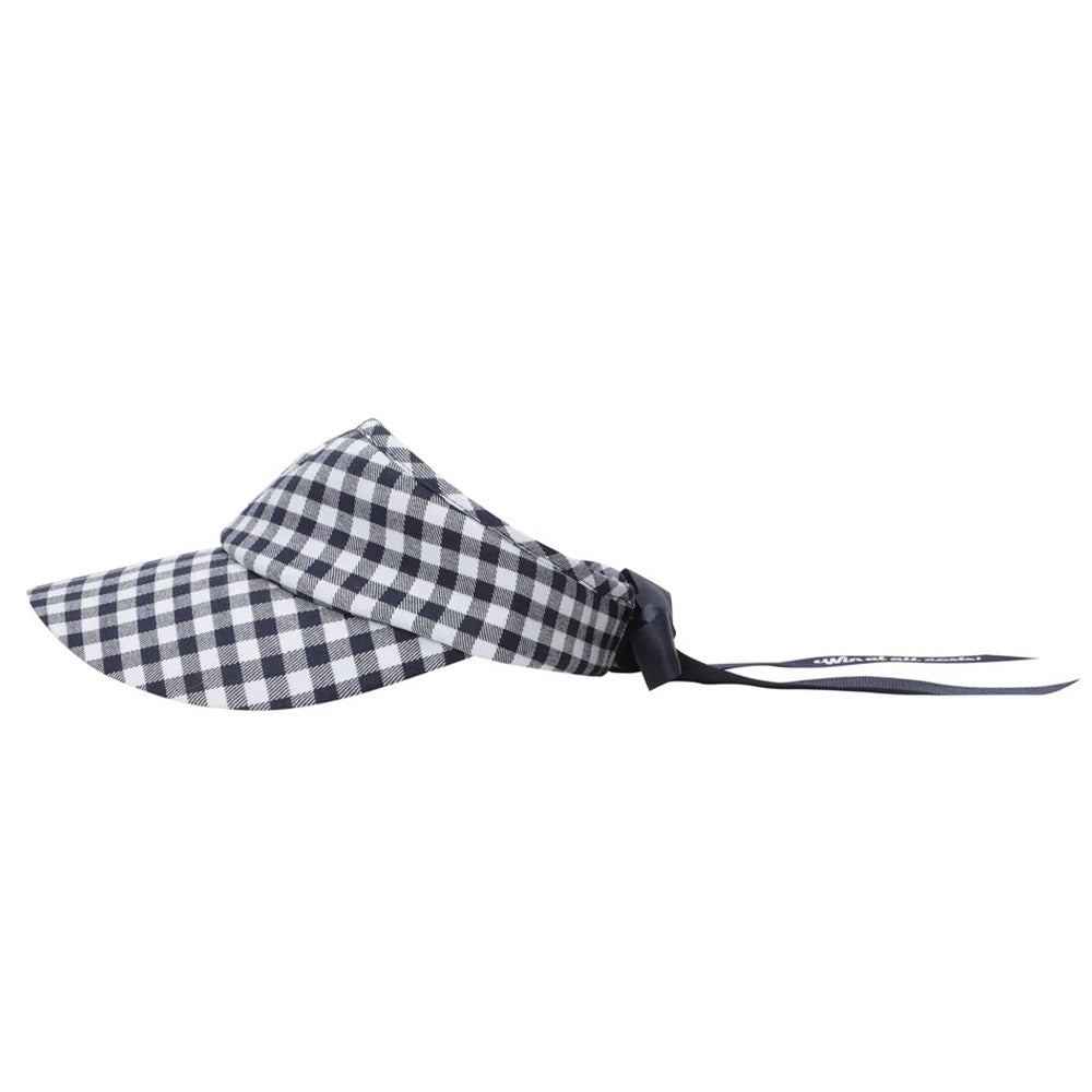 Women's High Top Check Visor