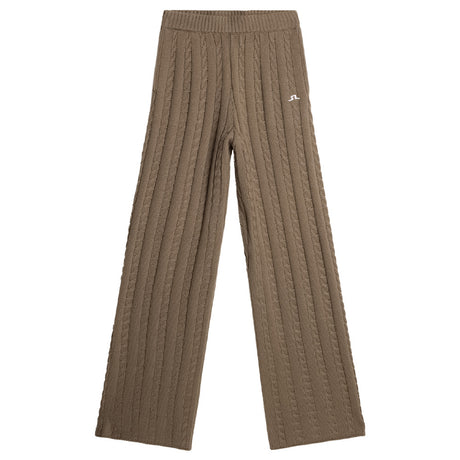 Women's Kiana Cable Knit Wool Pants