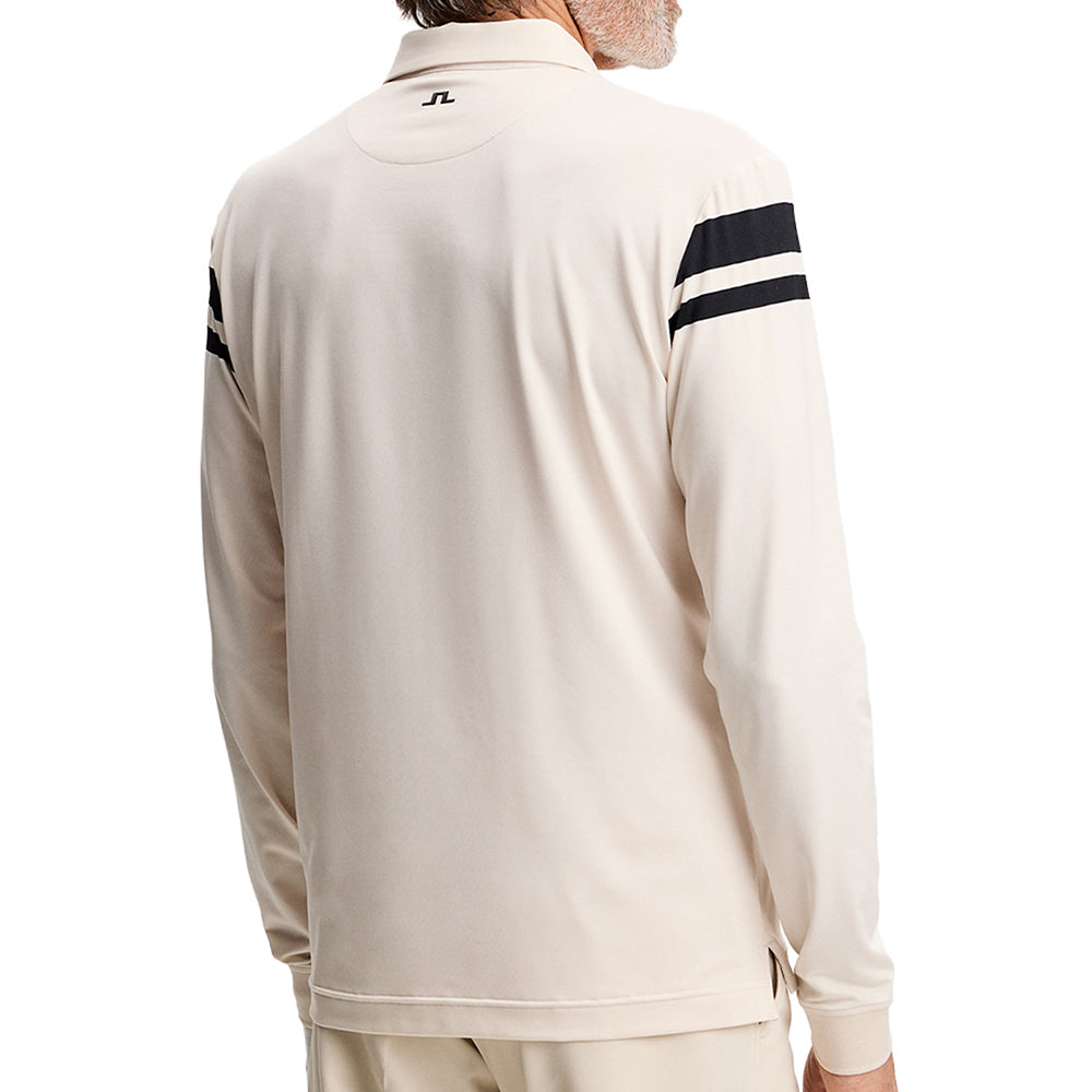 Kenny Stripe Long Sleeve Polo