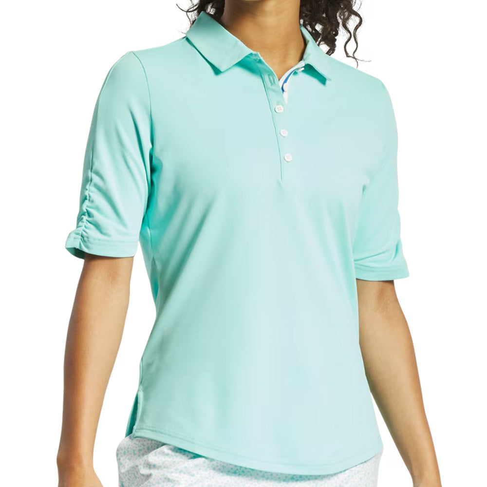 Women's Ruched 1/2 Sleeve Shirt - Previous Season