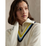 Women's 1/4 Zip Cricket Sweater