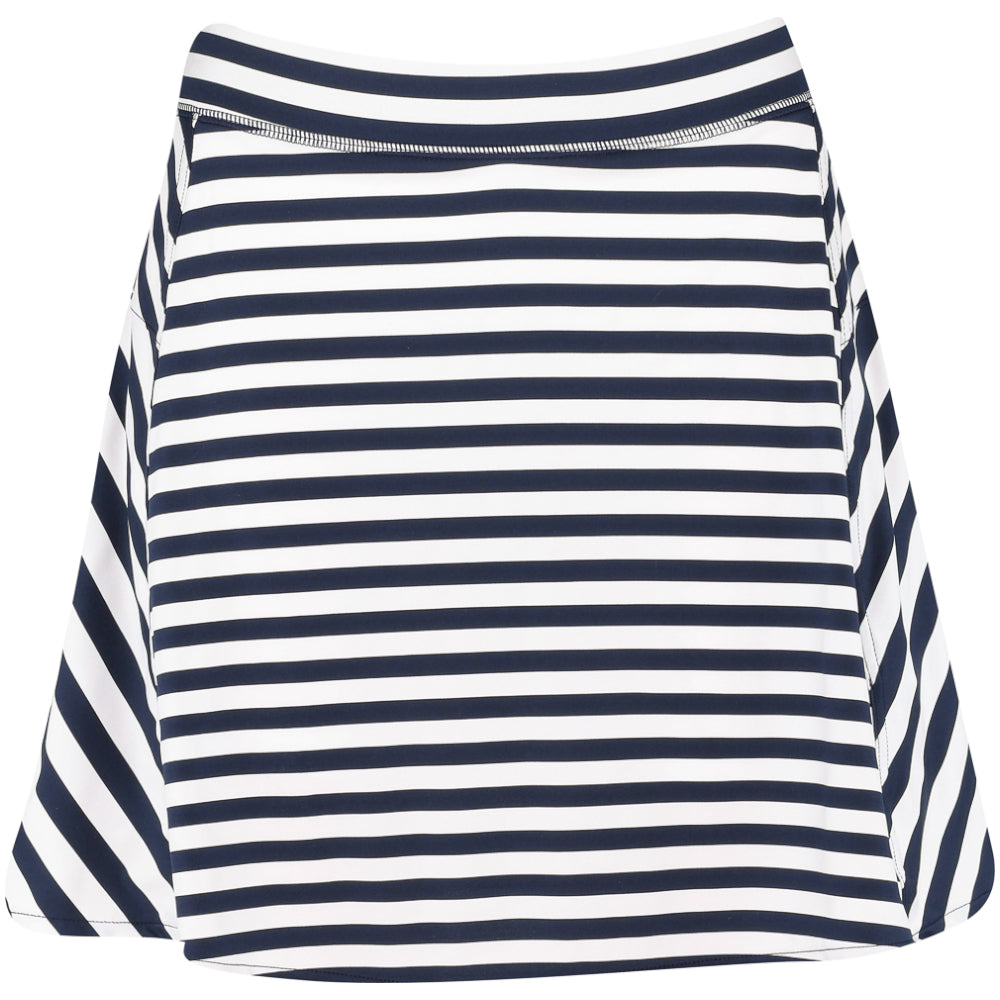Women's Striped A-Line 16" Skort