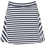 Women's Striped A-Line 16" Skort
