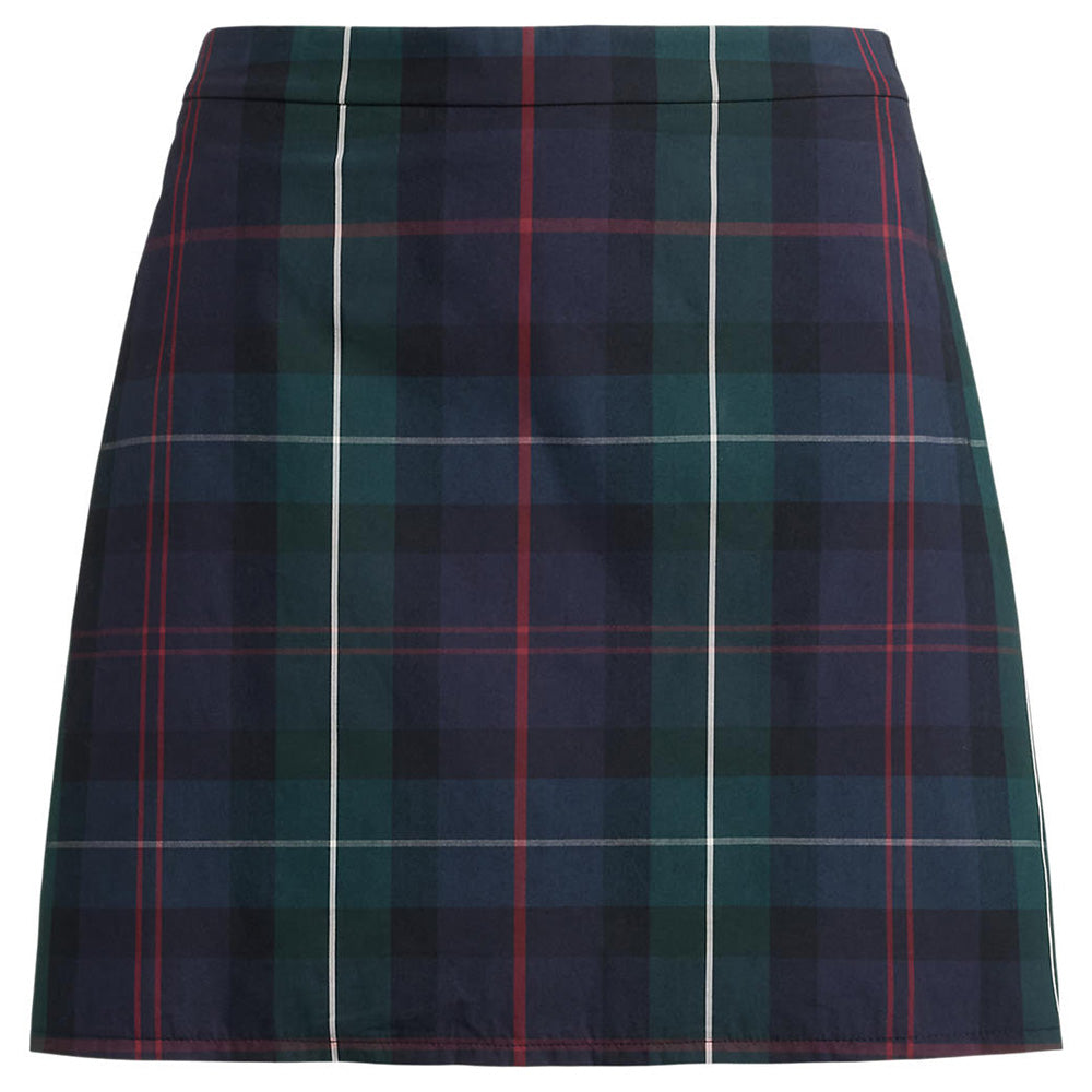Women's Plaid Performance Long Skort