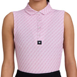 Women's Geo Chip Sleeveless Polo