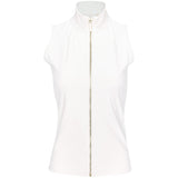 Women's Nym Full Zip Sleeveless Polo