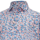 Multi Floral Lisle Polo