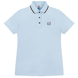 Women's Athletic Fit Rib Collar Polo
