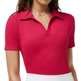 Women's MoveKnit V-Neck Polo