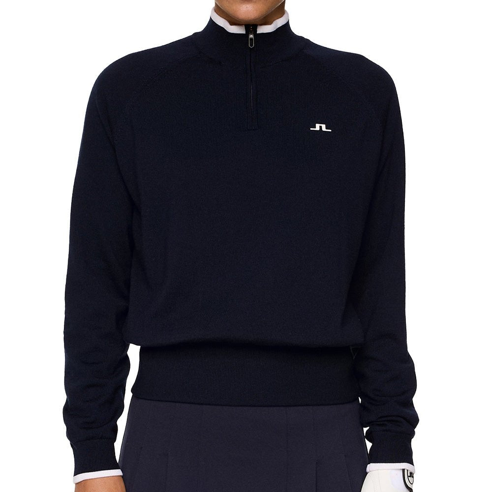 Women's Ruth Windbreaker 1/4 Zip Sweater - Fairway Styles