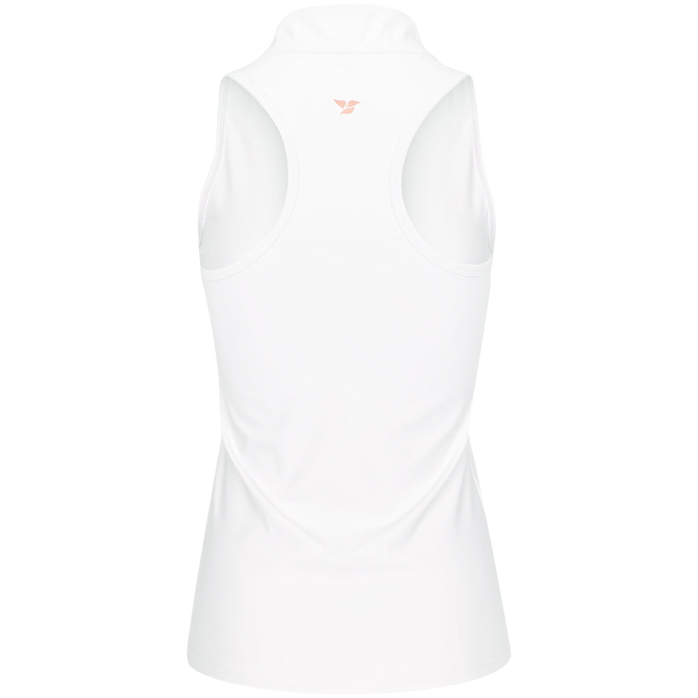 Women's Latah Sleeveless Mock Neck Polo