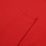 Women's Long Sleeve Mock Neck Top - Popcorn Stitch