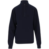 Quilted Double - Knit 1/4 Zip Mock Neck Sweatshirt - Fairway Styles